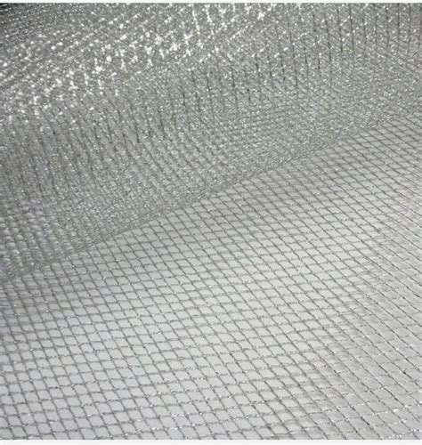 metallic mesh net fabric|metallic silver fabric.